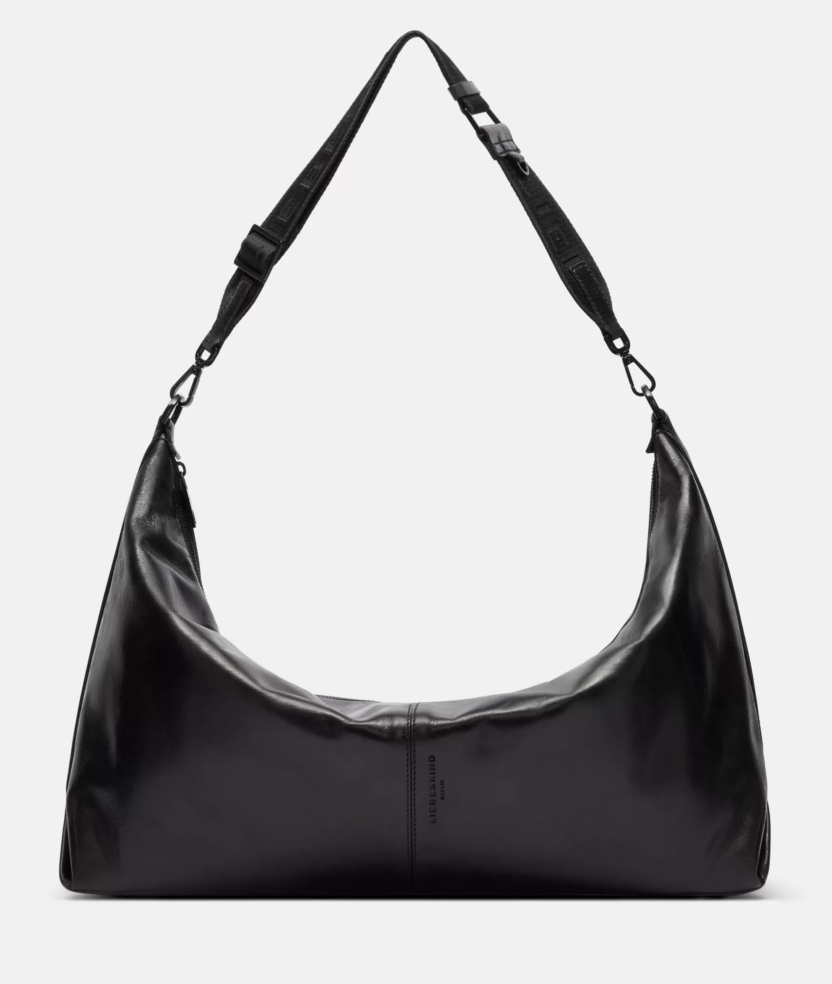 LIEBESKIND BERLIN Leather Bags | Shoulder Bags>Paris Hobo L black