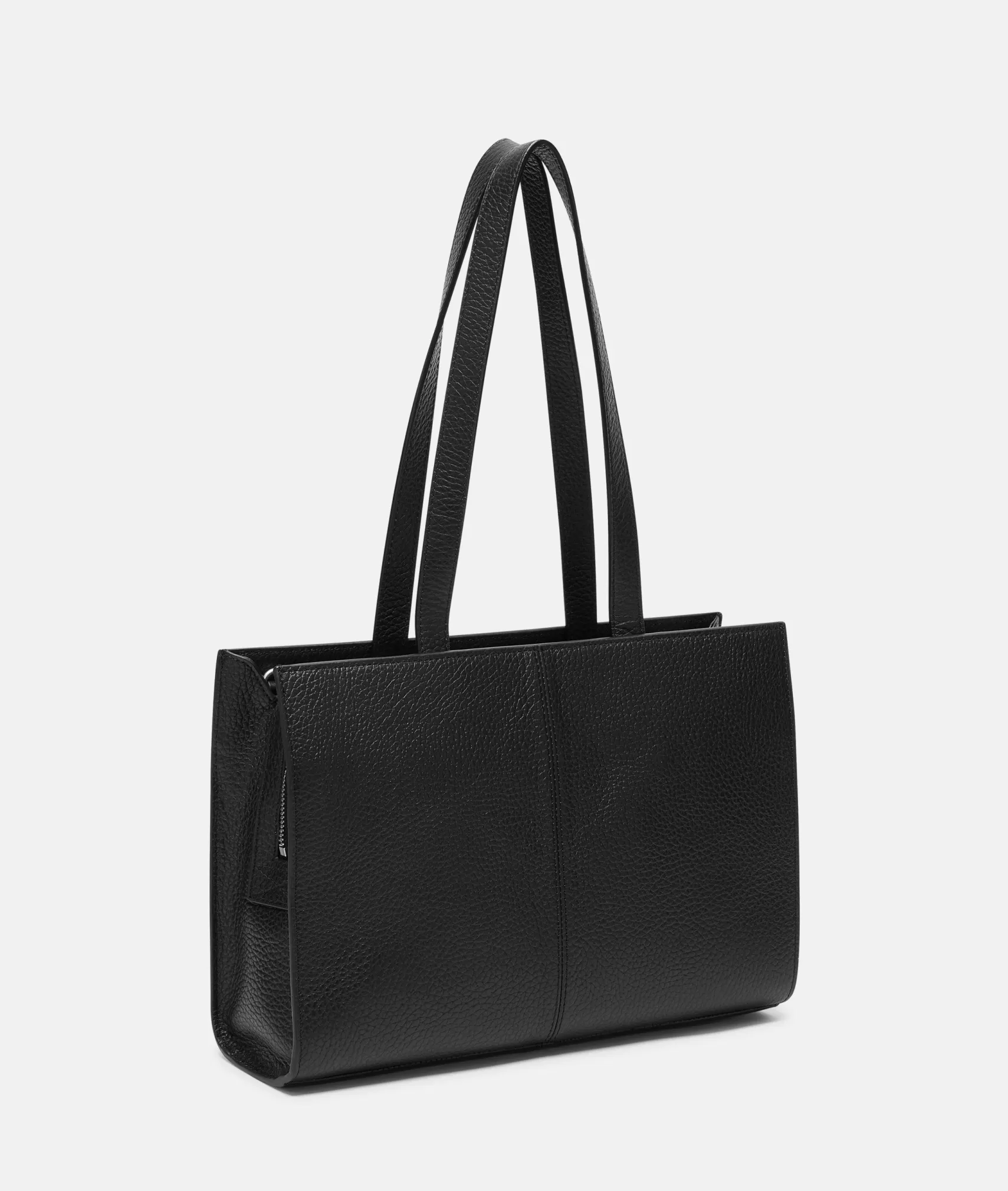 LIEBESKIND BERLIN Leather Bags | Shoulder Bags>Satchel black