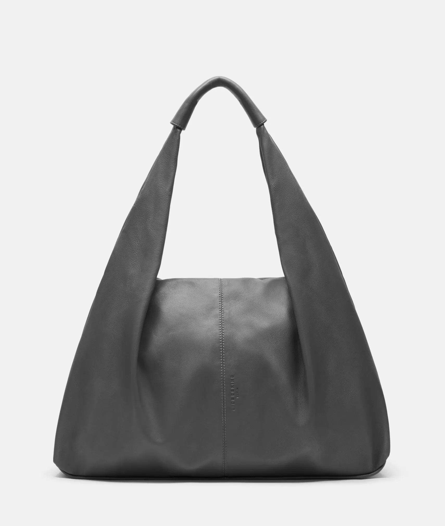 LIEBESKIND BERLIN Leather Bags | Shoulder Bags>Scarlet Satchel L grey