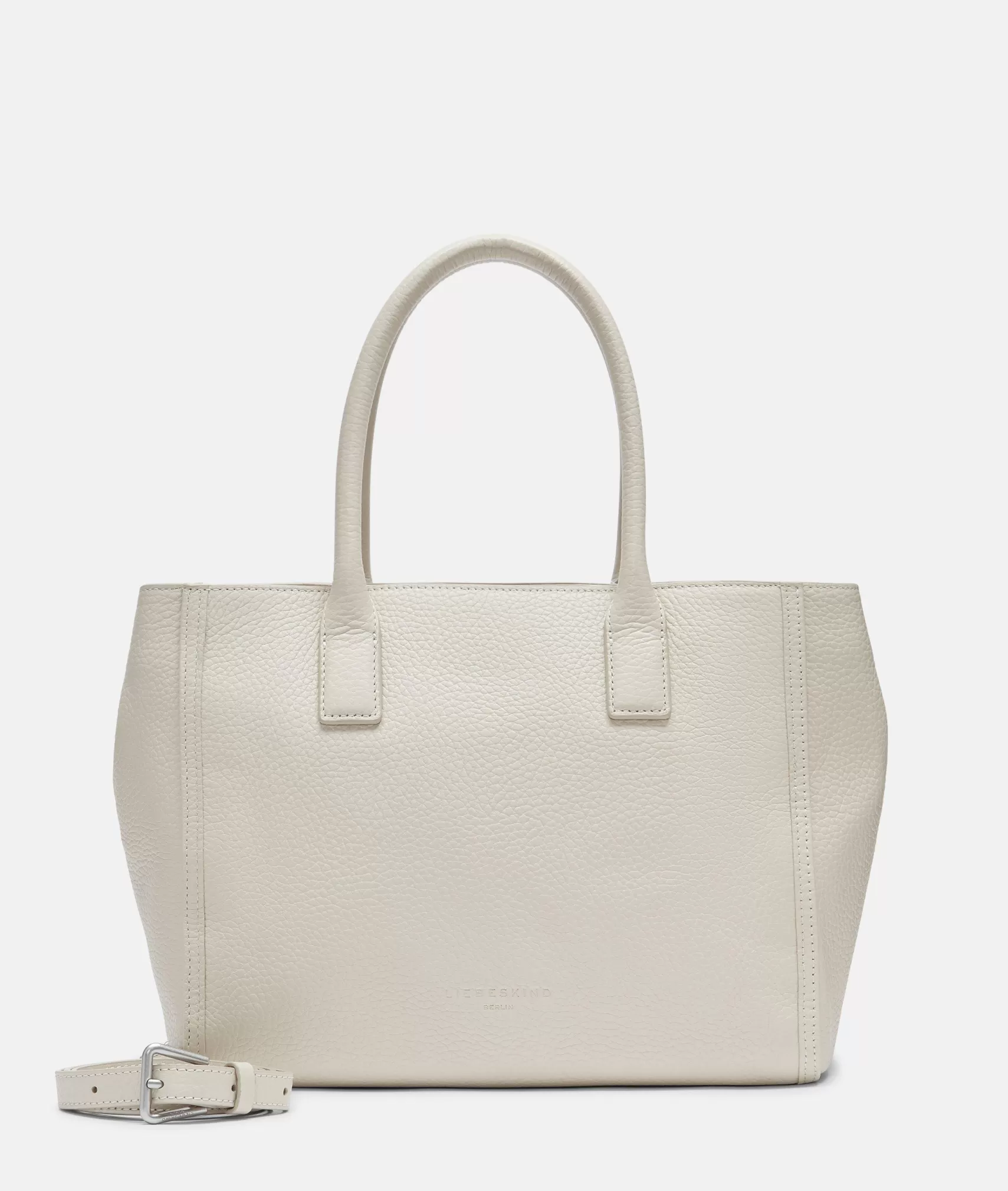 LIEBESKIND BERLIN Leather Bags | Shopper>Shopper Crossbody M cream