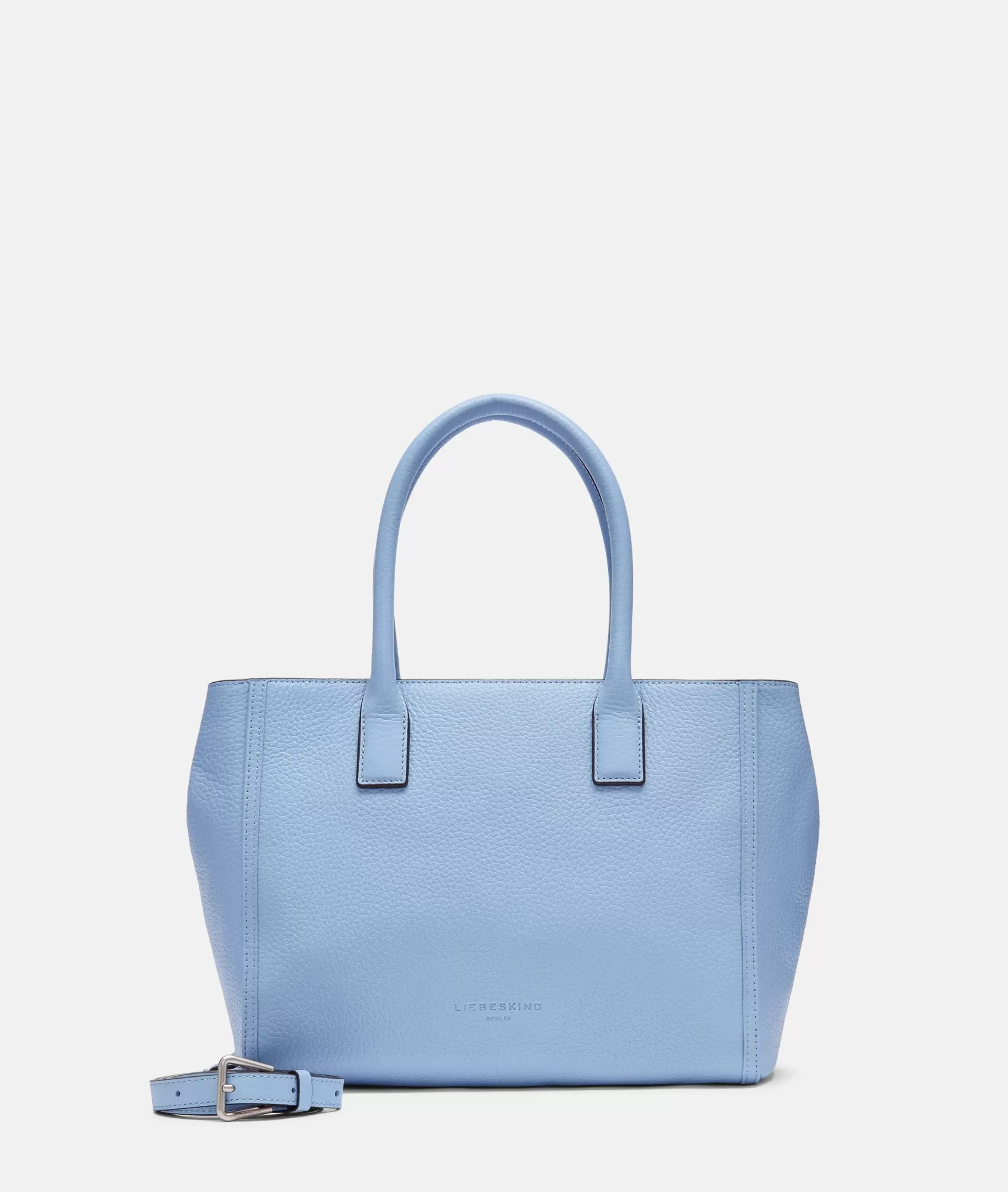 LIEBESKIND BERLIN Leather Bags | Shopper>Shopper Crossbody M skyblue