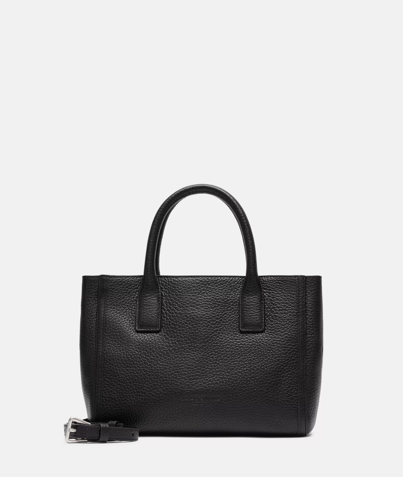 LIEBESKIND BERLIN Leather Bags | Sling Bags>Shopper Crossbody S black