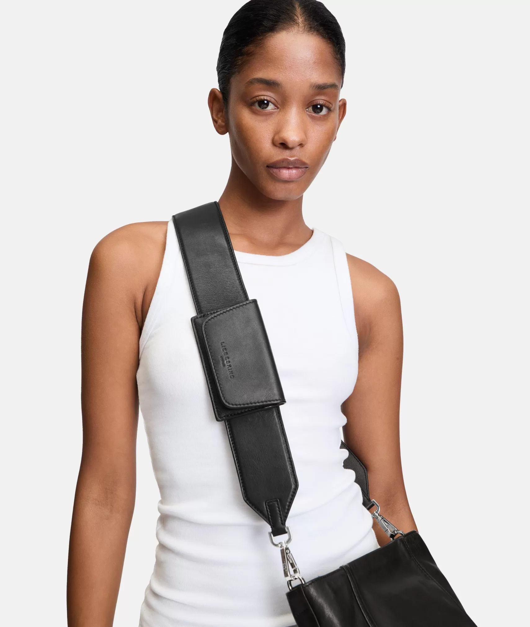 LIEBESKIND BERLIN Shoulder Straps>Shoulder Strap black