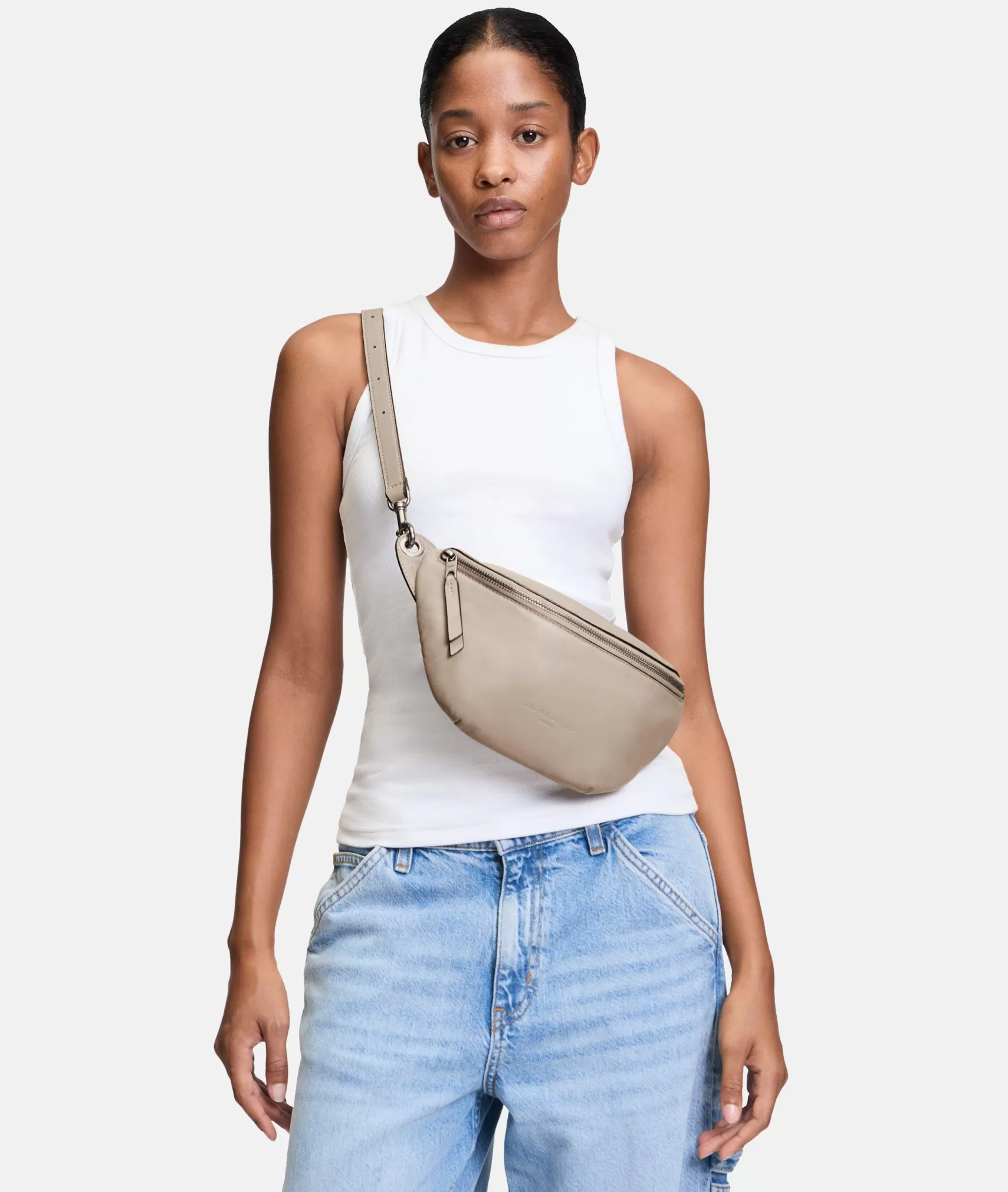 LIEBESKIND BERLIN Leather Bags | Belt Bags>Tavia Belt Bag beige