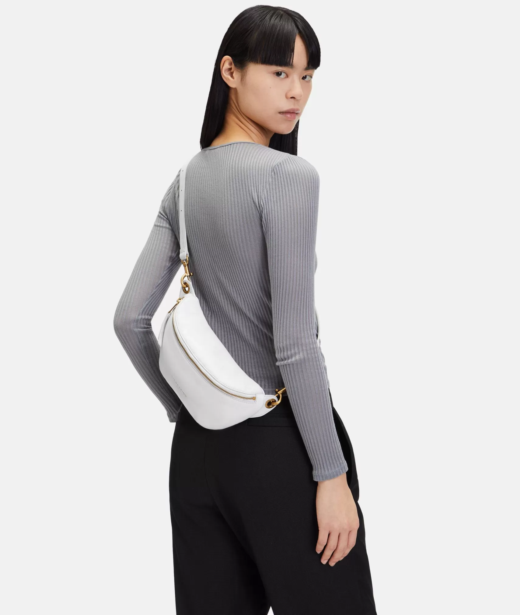 LIEBESKIND BERLIN Leather Bags | Belt Bags>Tavia Belt Bag white