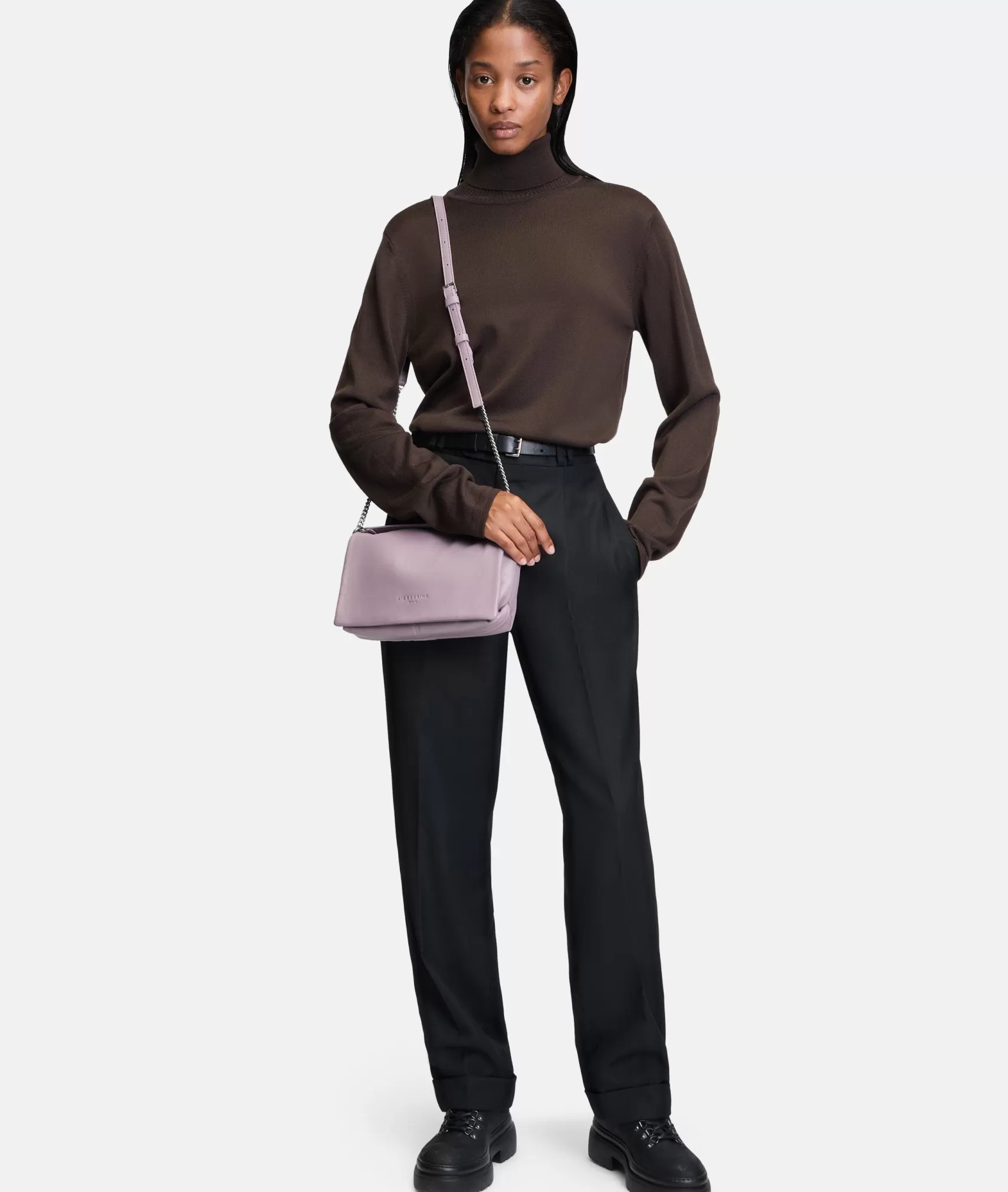 LIEBESKIND BERLIN Leather Bags | Sling Bags>Valeria Crossbody S lilac